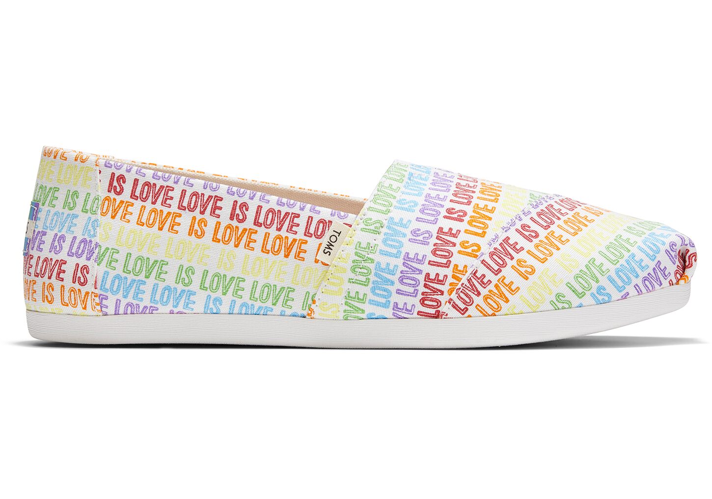 Toms UNITY Love Is Love Print Classics - Womens Alpargata Espadrilles - Multicolor - NZ - 514786VEN